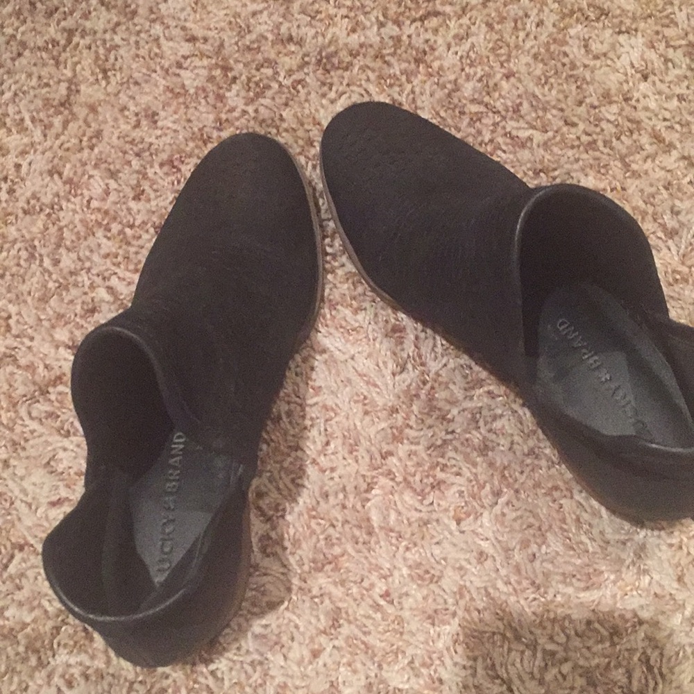 Lucky brand Black booties